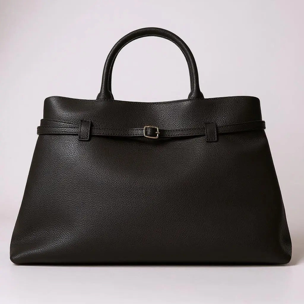 The Sarah XL Leather Belt Tote