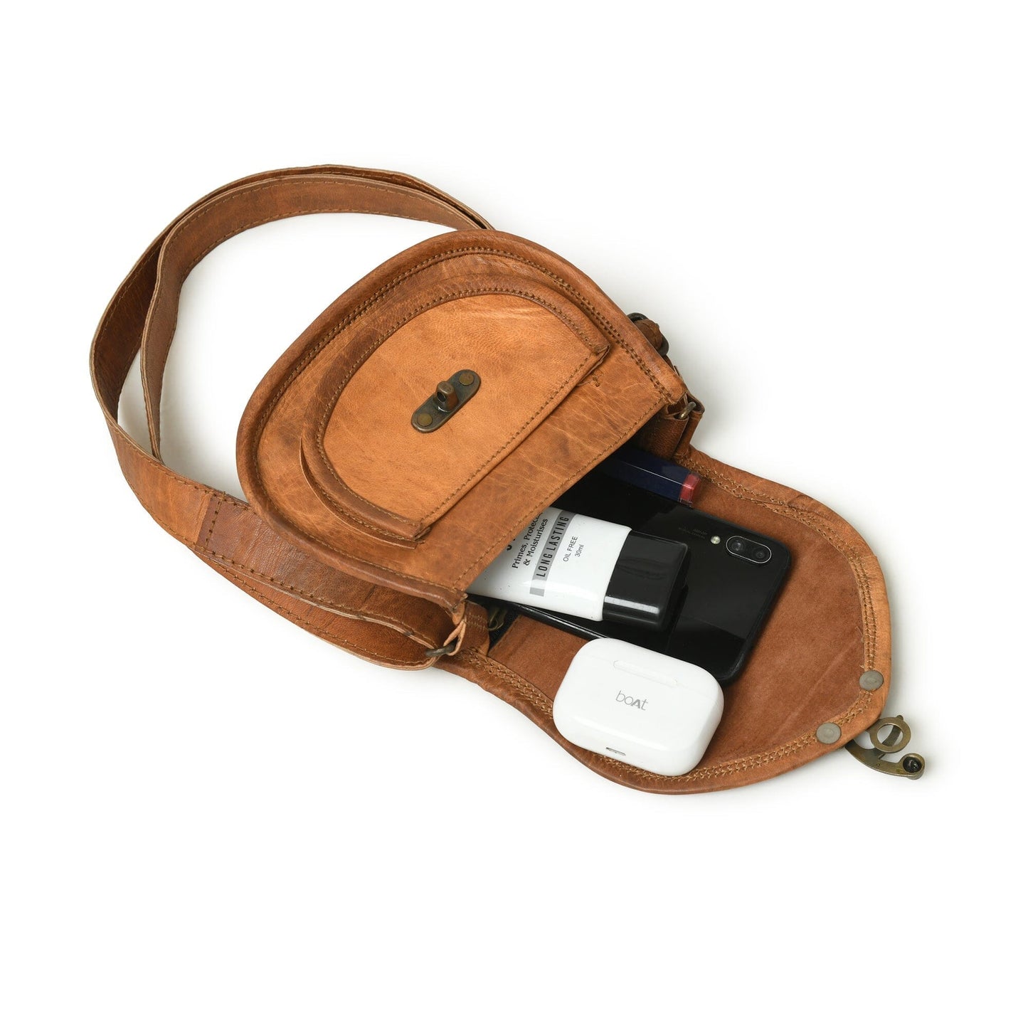 The Willow Full-Grain Leather Sling Bag
