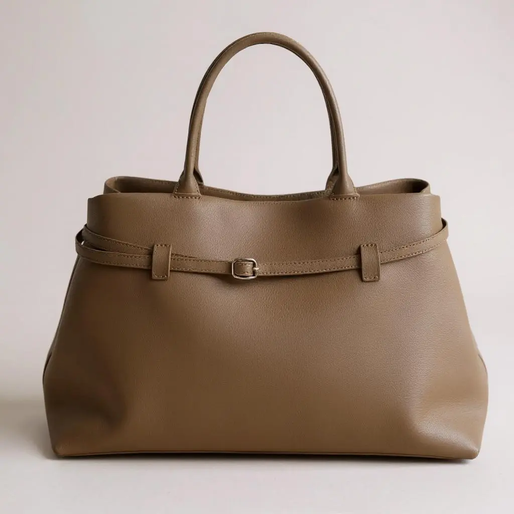 The Sarah XL Leather Belt Tote