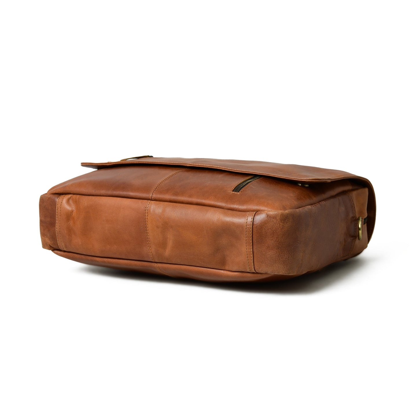 The Wilson Tan Leather Crossbody Bag