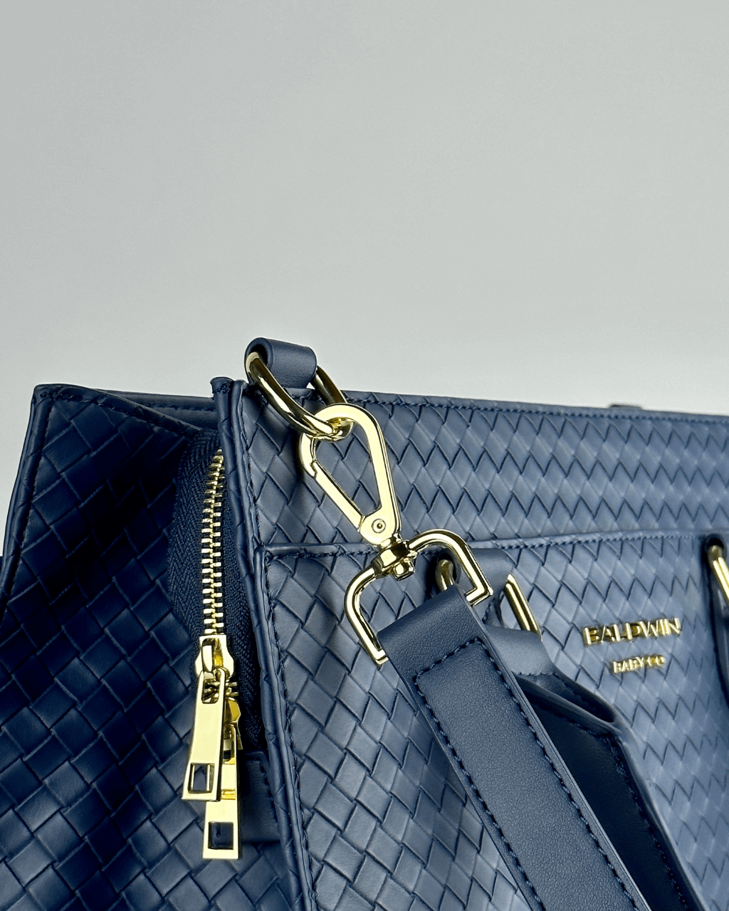 The Montrose Diaper Bag Tote — Cobalt
