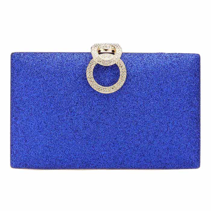The Seraphine Shimmer Evening Clutch