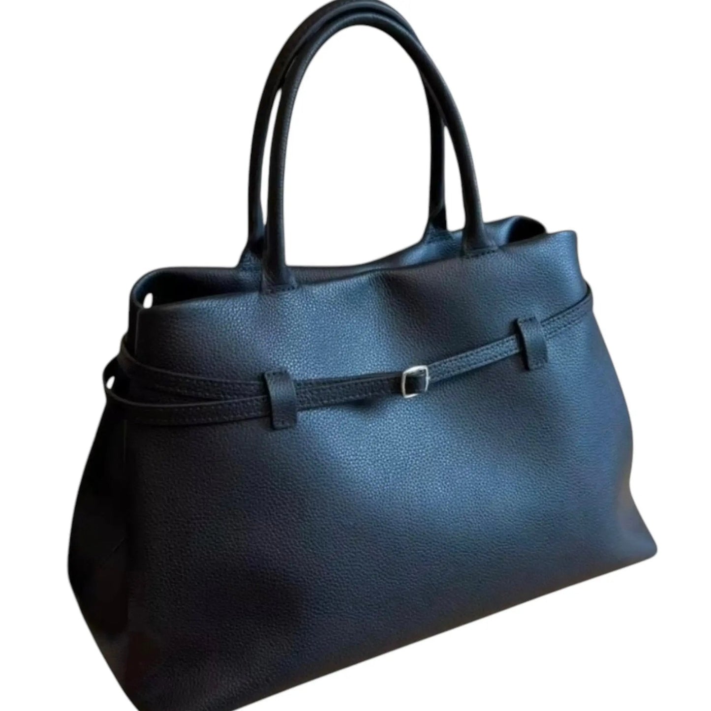 The Sarah XL Leather Belt Tote