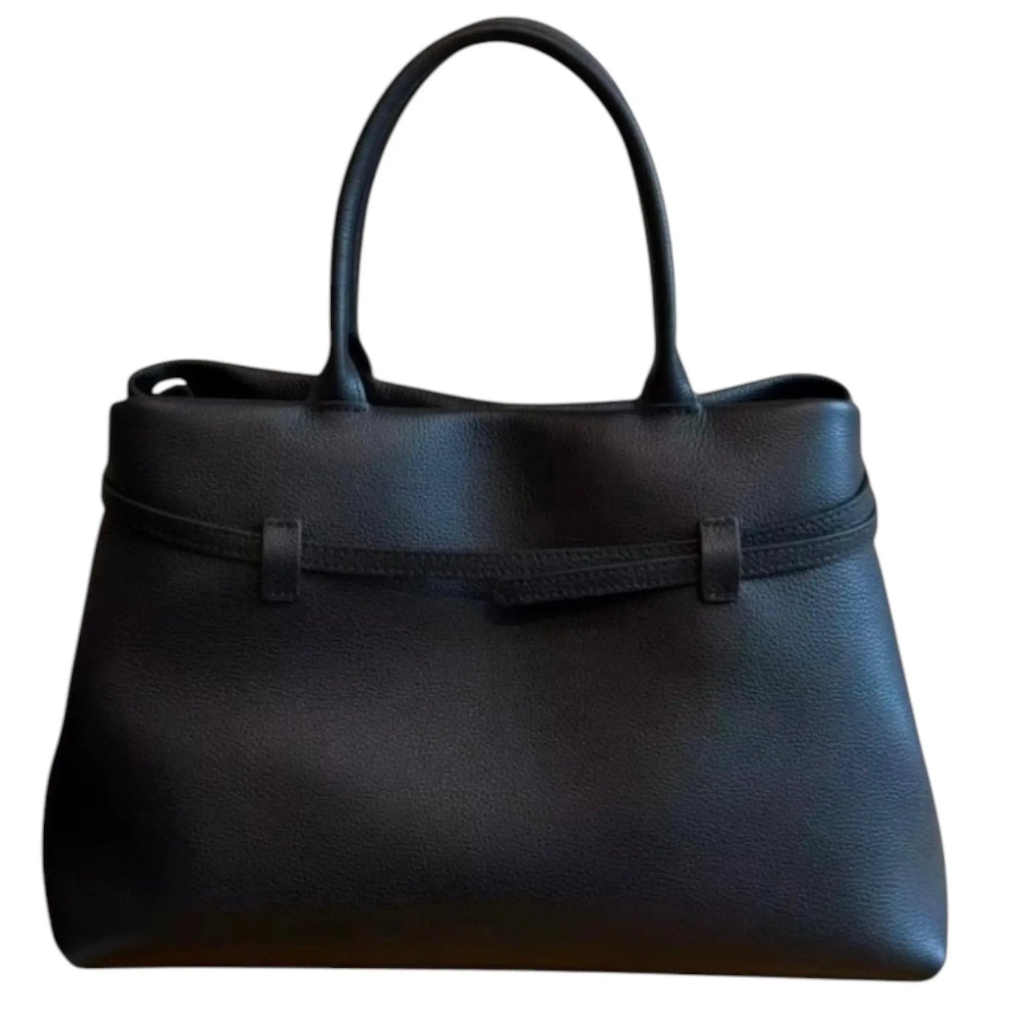 The Sarah XL Leather Belt Tote
