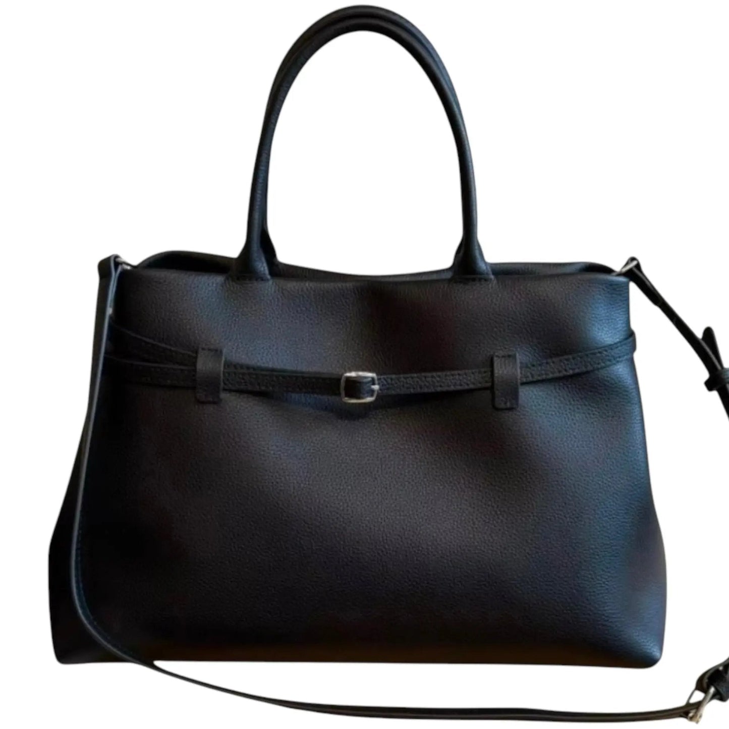 The Sarah XL Leather Belt Tote
