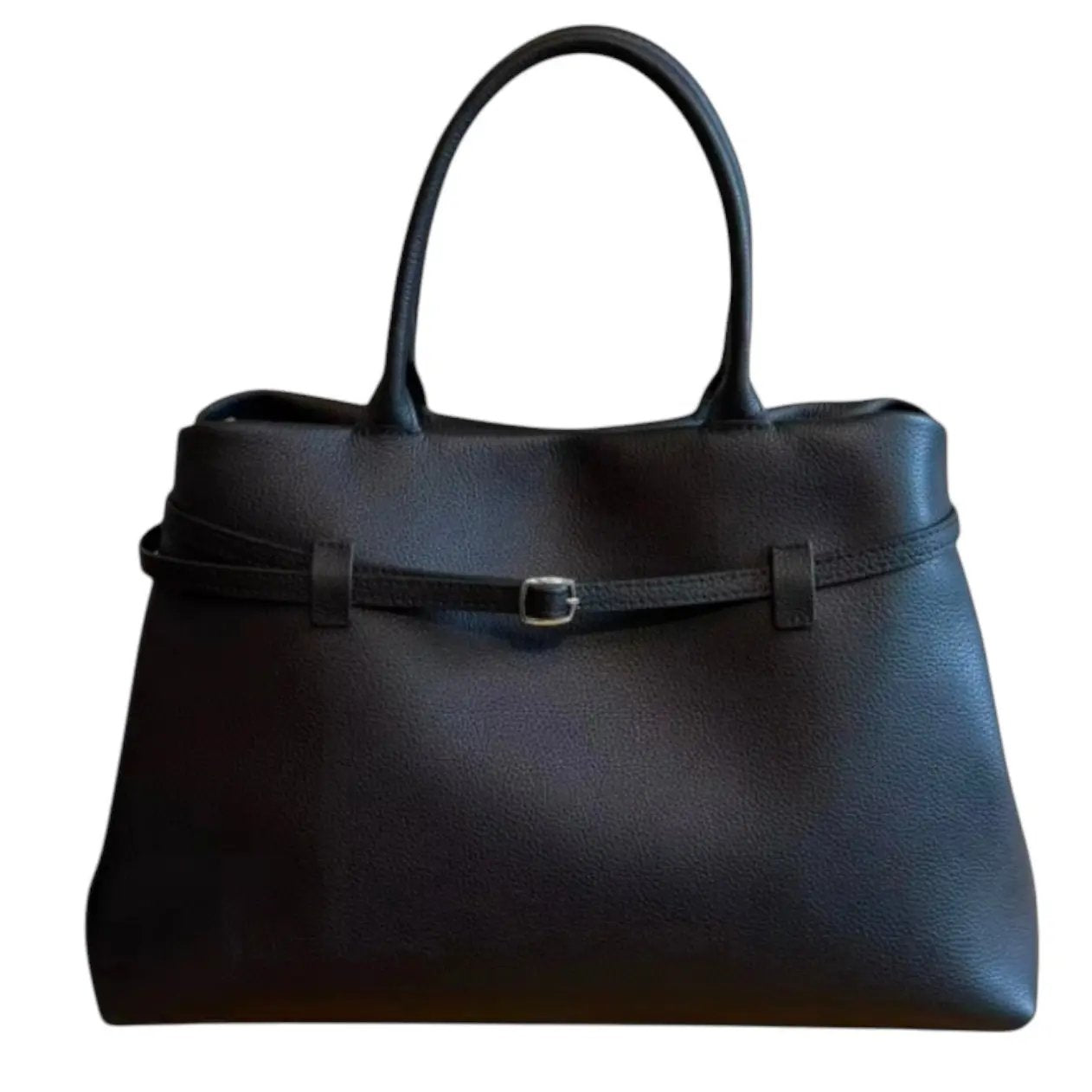 The Sarah XL Leather Belt Tote