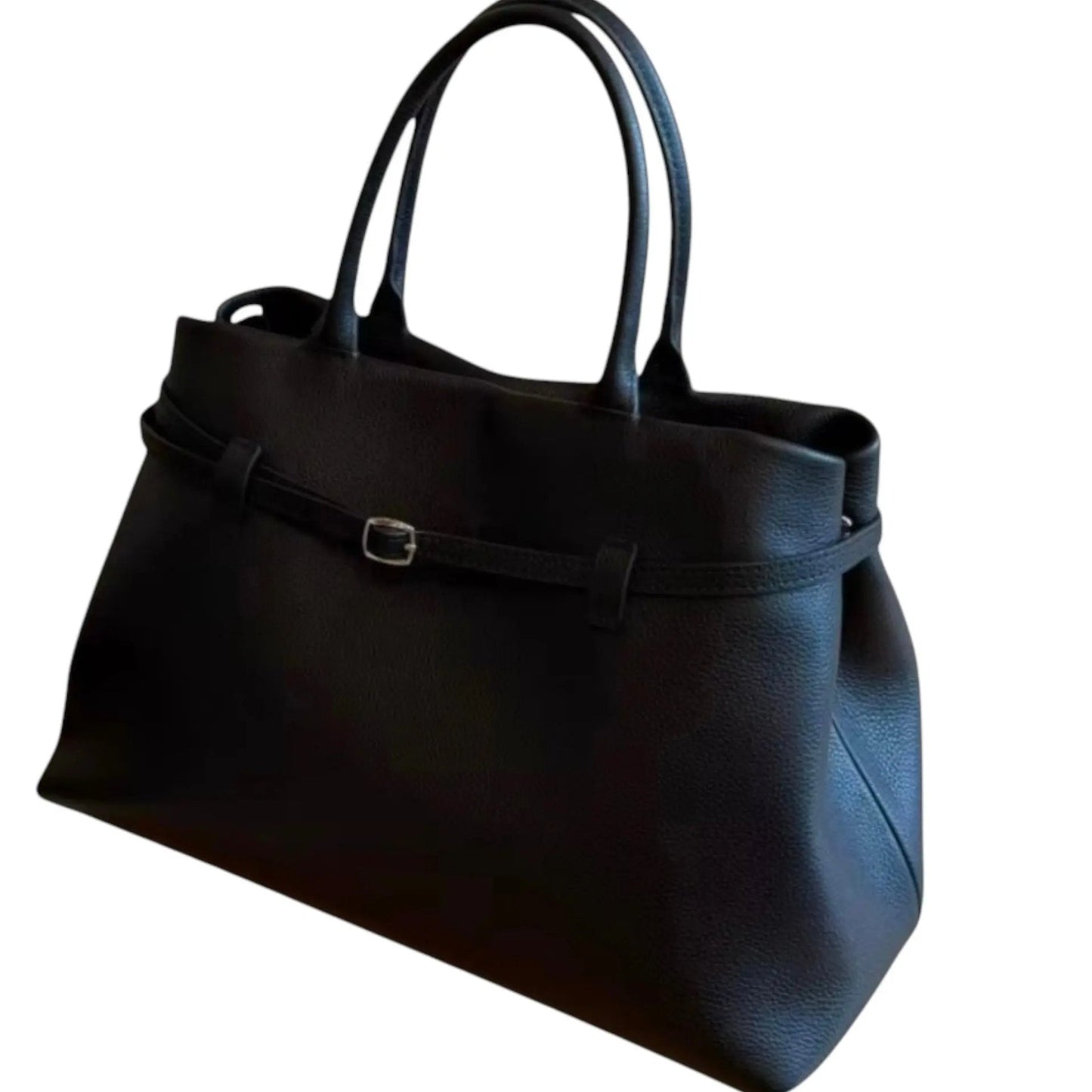 The Sarah XL Leather Belt Tote