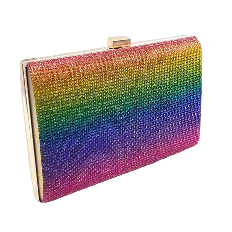 The Celeste Crystal Evening Clutch