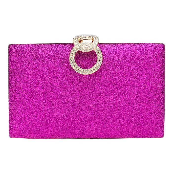 The Seraphine Shimmer Evening Clutch