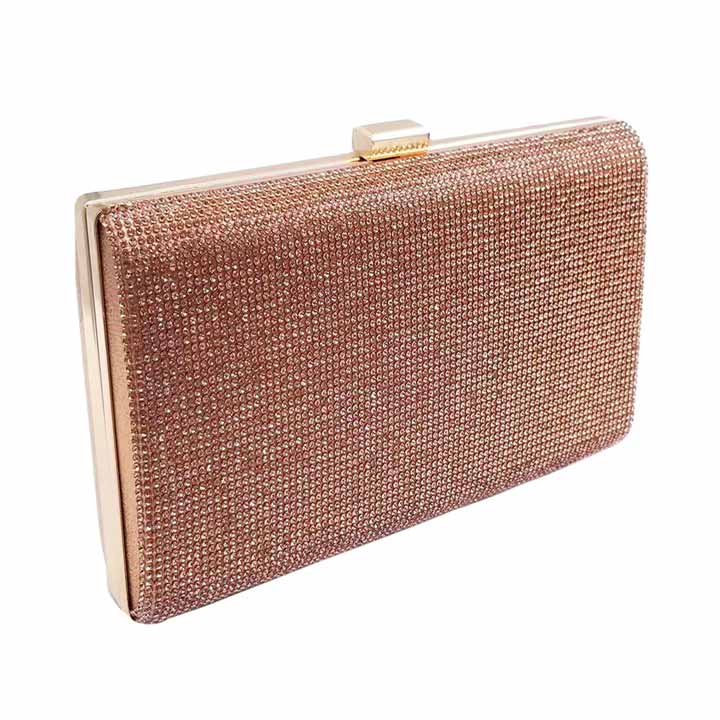 The Celeste Crystal Evening Clutch