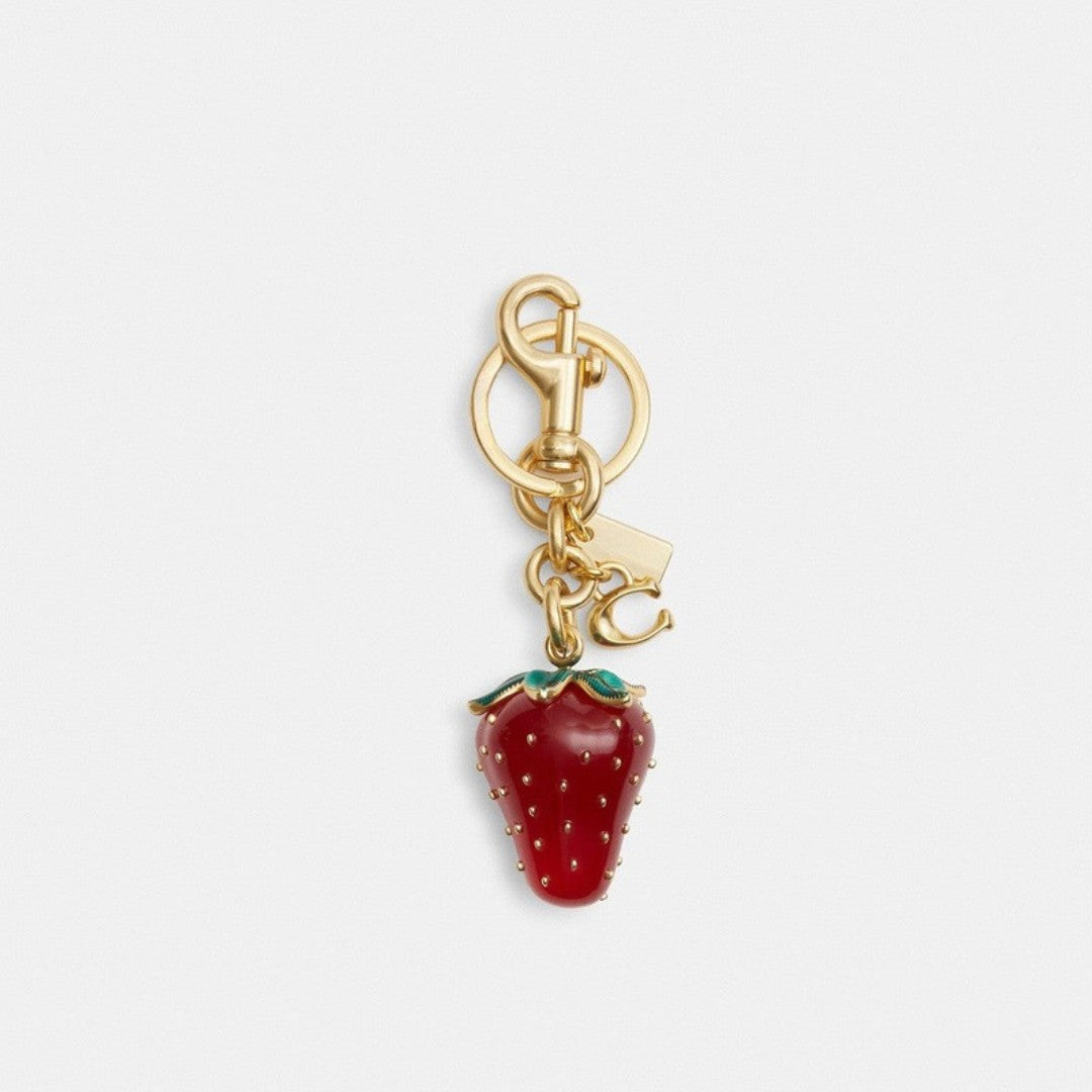 Strawberry Bag Charm