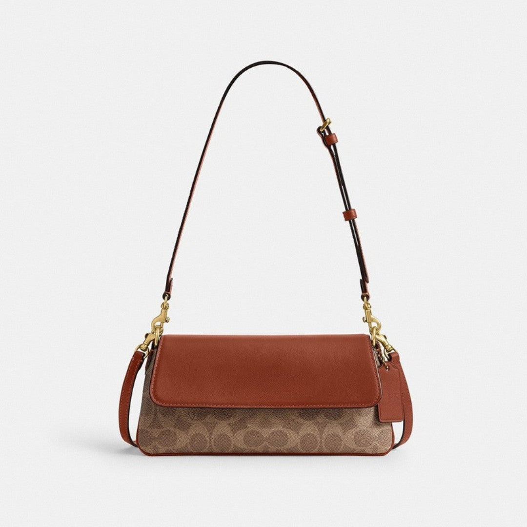 Jet Shoulder Bag In Signature Canvas