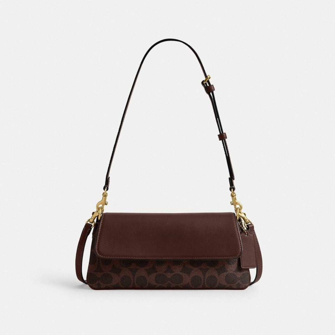 Jet Shoulder Bag In Signature Canvas