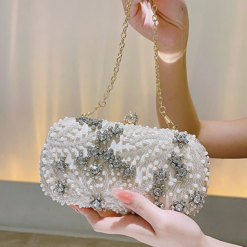 The Nocturne Satin Evening Clutch