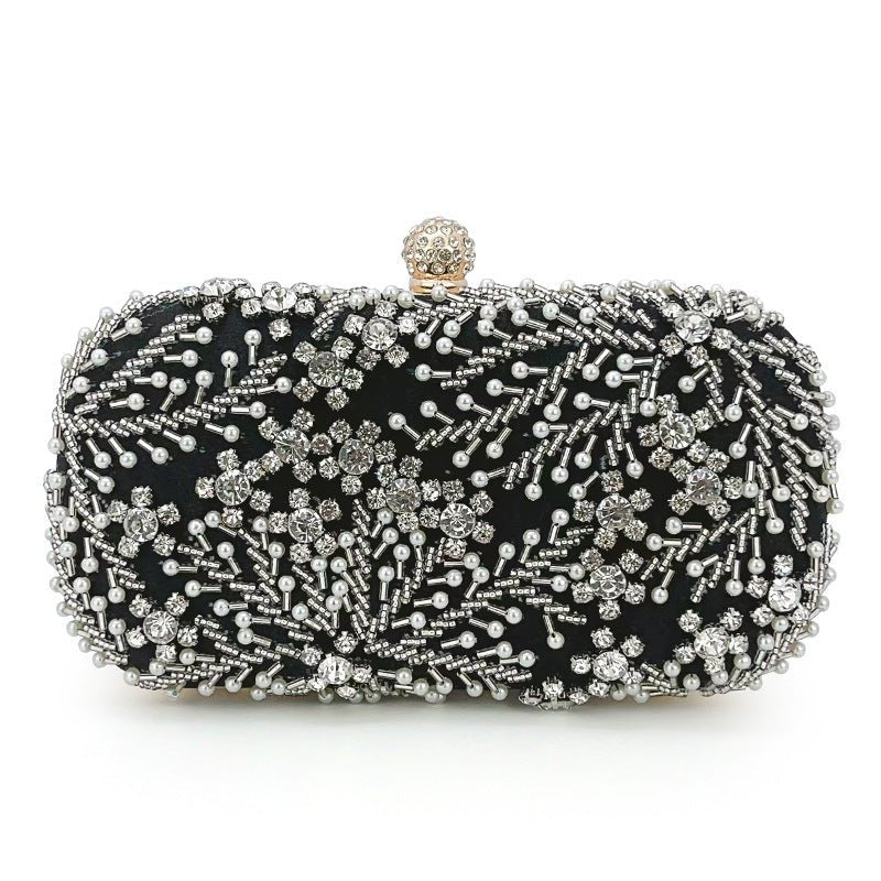 The Nocturne Satin Evening Clutch