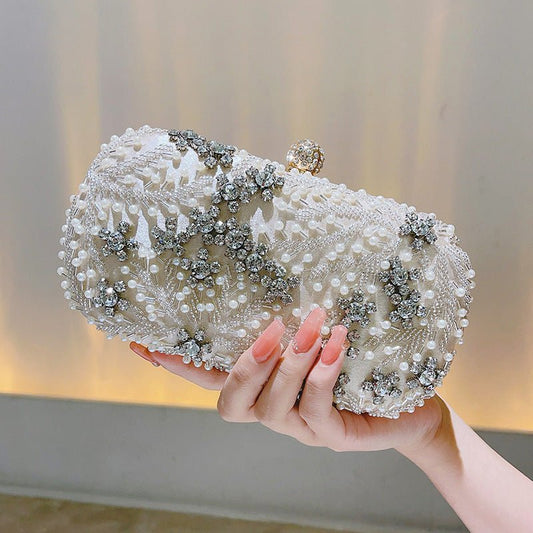 The Nocturne Satin Evening Clutch