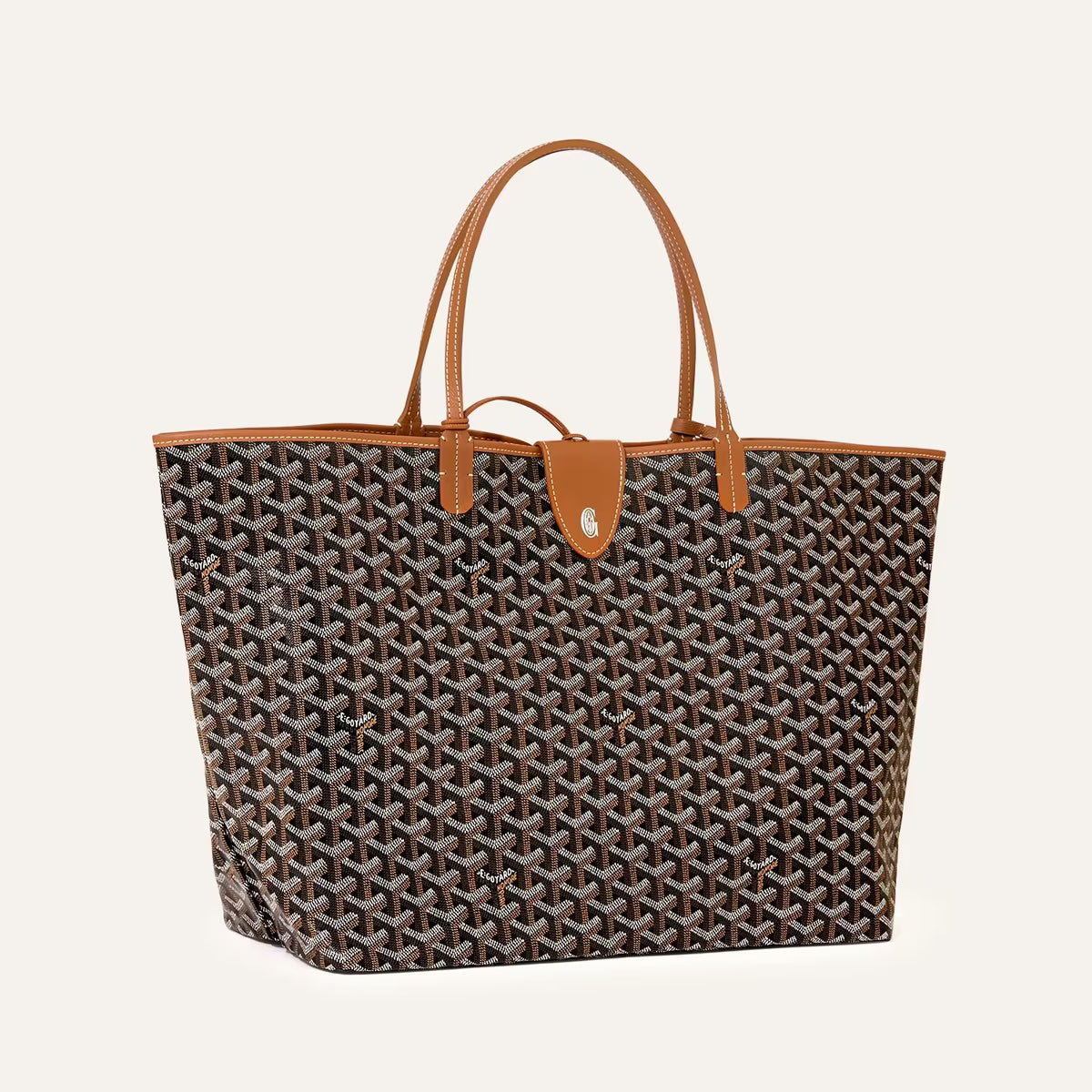 Saint Louis GM Bag — Black & Tan