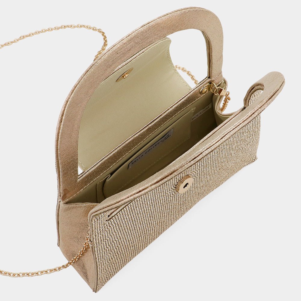 The Estelle Studded Crystal Evening Crossbody