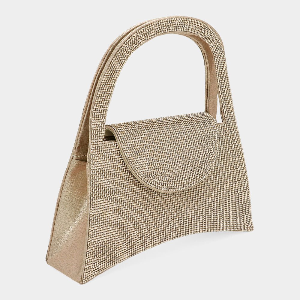 The Estelle Studded Crystal Evening Crossbody